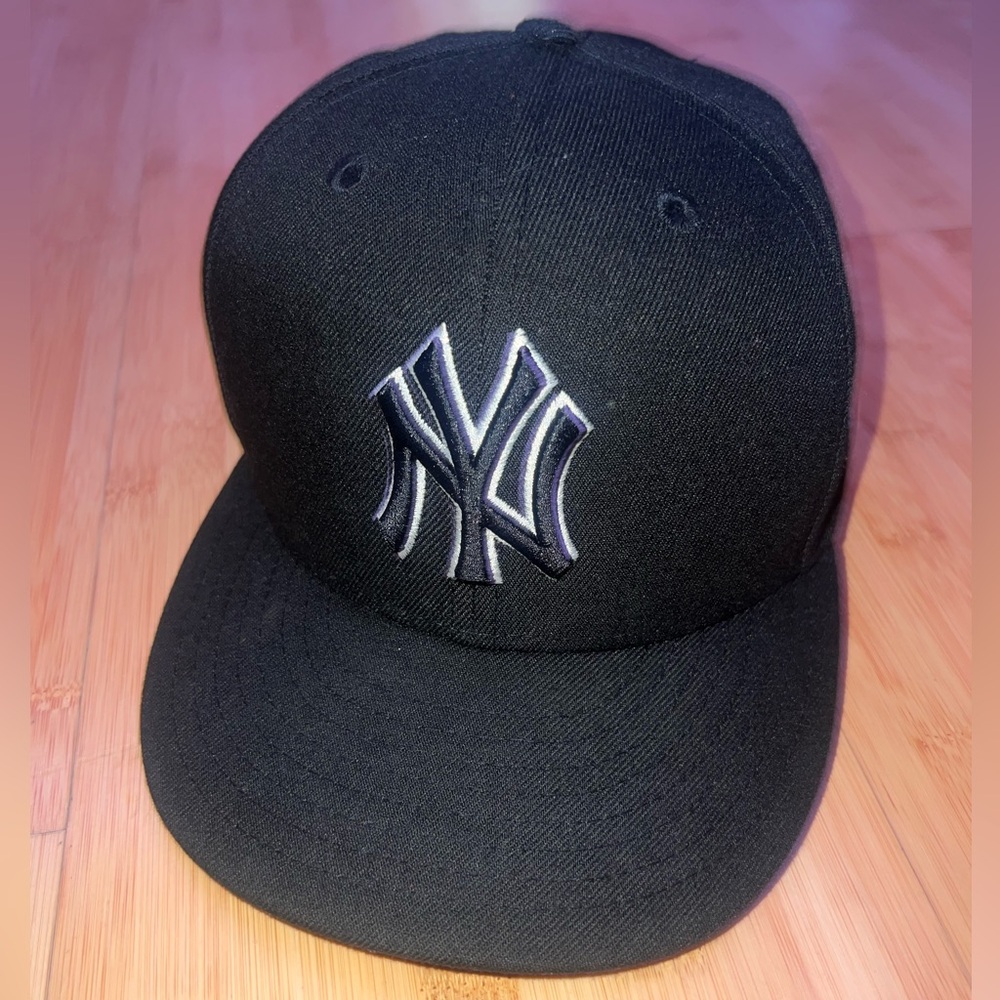 Black NY Logo Cap